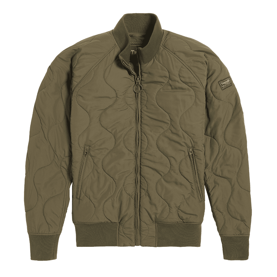 Crown M-65 Bomber Jacket in Olive Green | Triumph Heritage